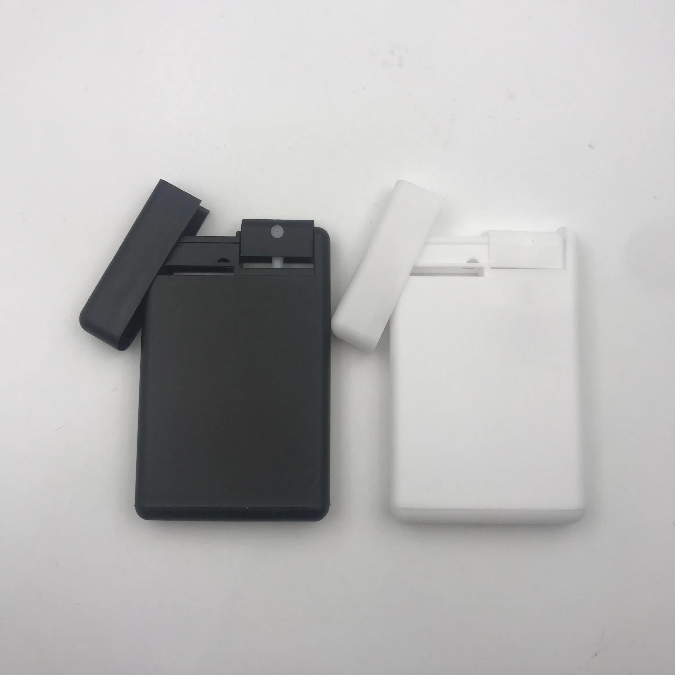Blanco de 10ml/Transparente la tarjeta de crédito Pocket Pulverizador Pulverizador de perfume de bolsillo