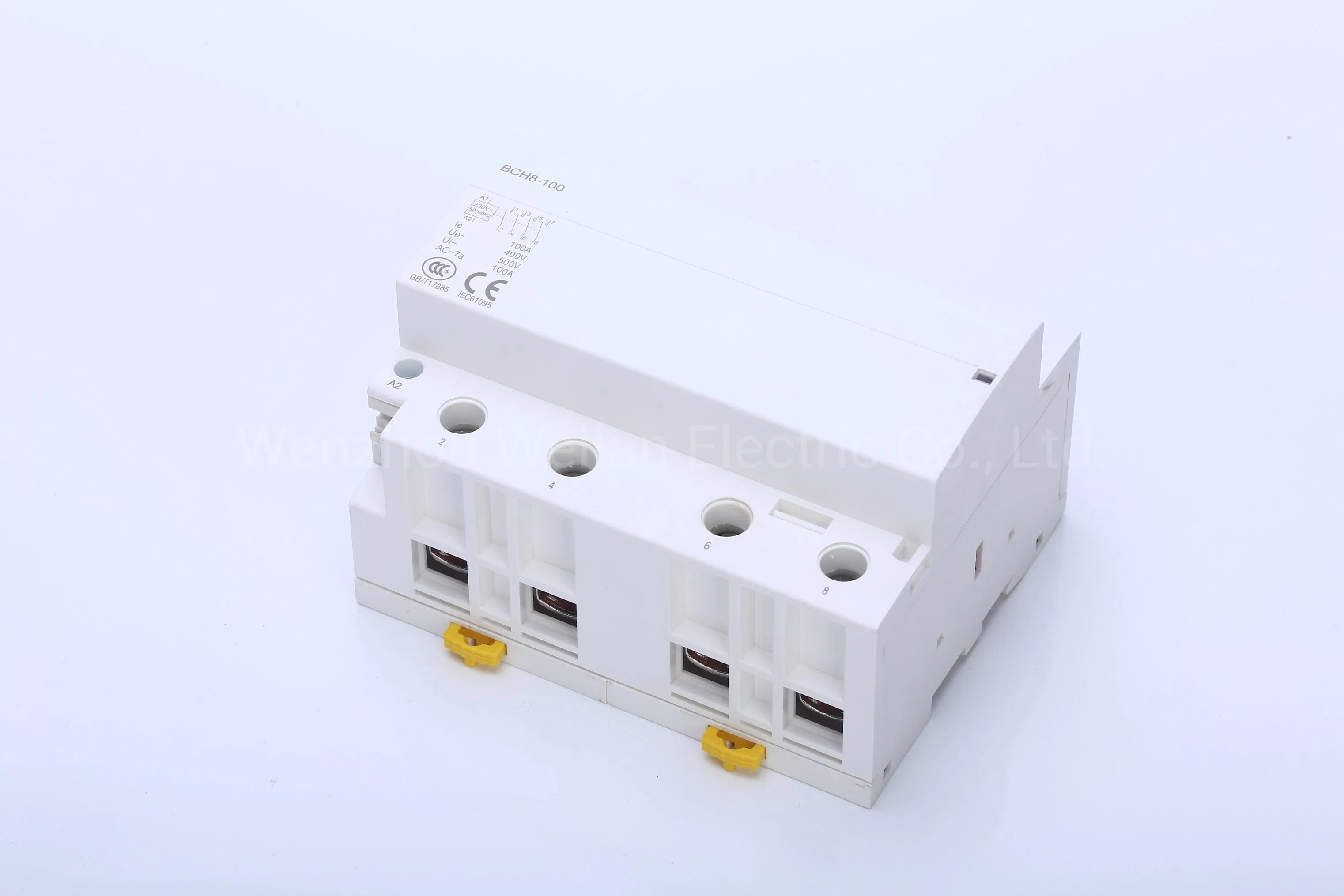 4p 100A 108mm 50/60Hz DIN Rail Household Home Hotel restaurant AC Contactor