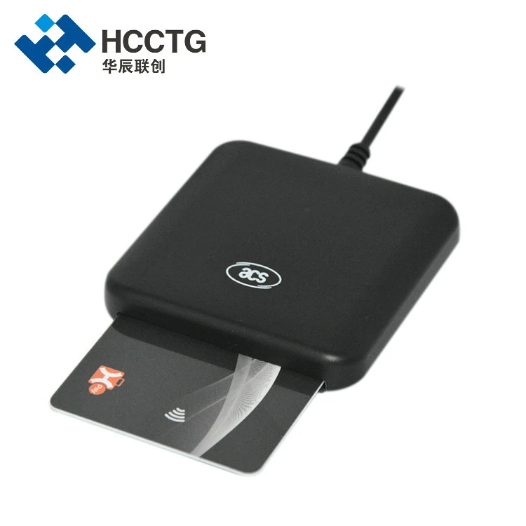 ACR39u-U1 Stock إرسال سريع USB من النوع A موك للرقم الذكي ISO7816 اتصل بـ IC Card Reader Chip Card Reader Writer