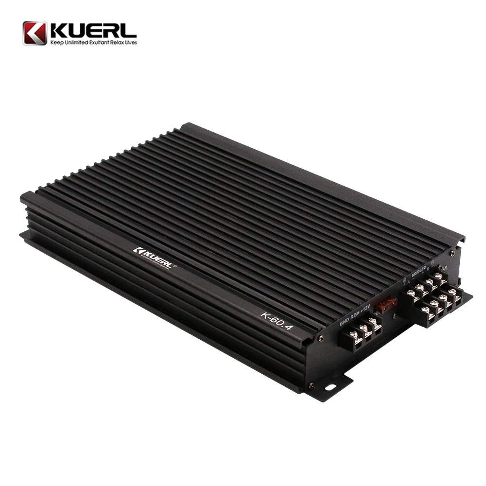 Venta directa de fábrica de 12V High-Power Clase Ab Coche Four-Channel Four-Channel Amplificador de potencia de la modificación de audio amplificador de potencia