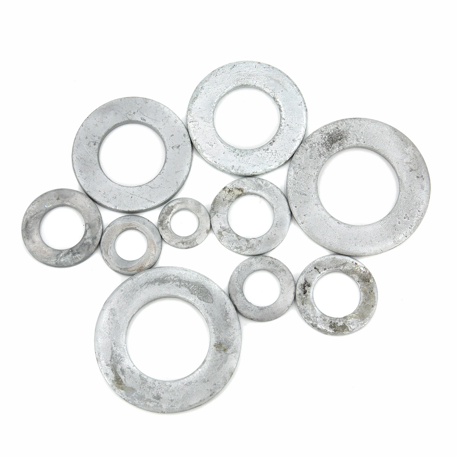 El grado 4.8 8.8 arandelas planas de acero galvanizado