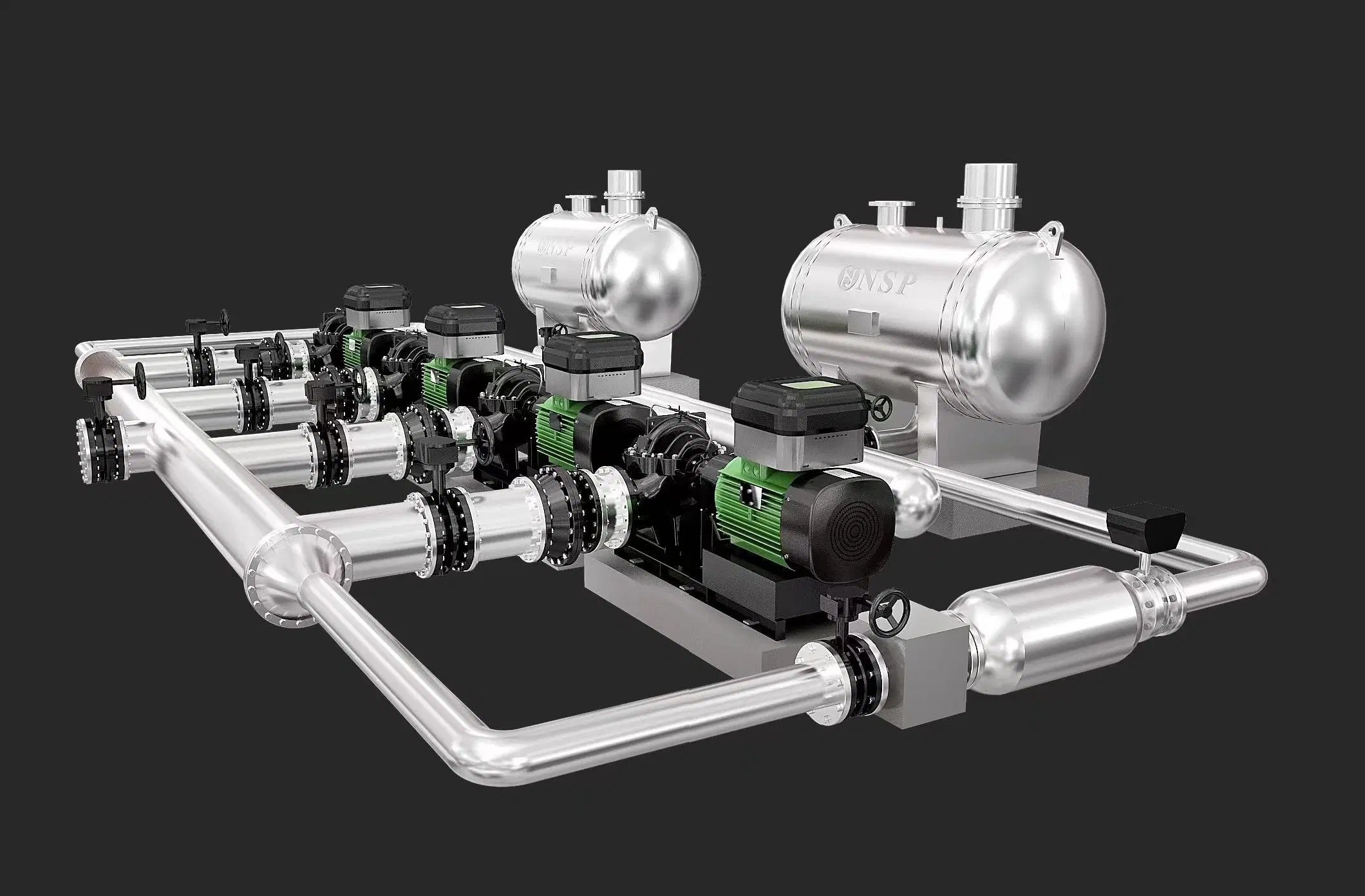 Automatic Secondary Pressurized Complete Water Supply Equipment