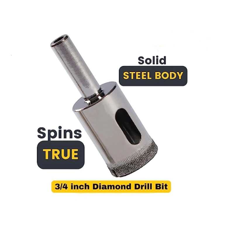 3/4 Inch Diamond Drill Bit Hole Saw Set Drilling Tool Ceramic Porcelain