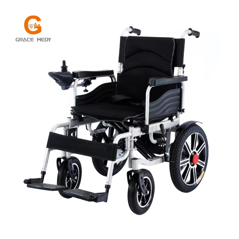 Folding Automatic Electronic Motorized Electric Wheelchair Lightweight Power Aluminum Wheelchairs Pakistan for Disabled Price