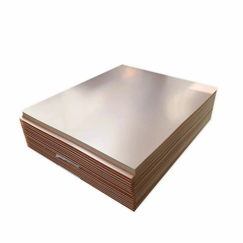 Factory Direct 	Cold Rolled C11000 C10200 Brass Plate or Red Copper Sheet