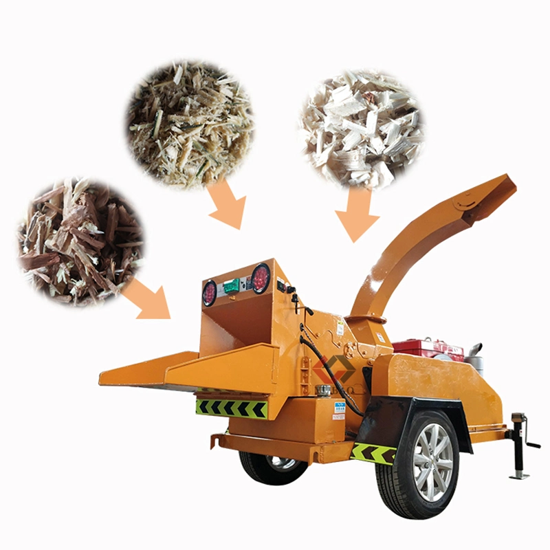 Yibao Yard Machine Wood Chipper Machines Producing Sawdust