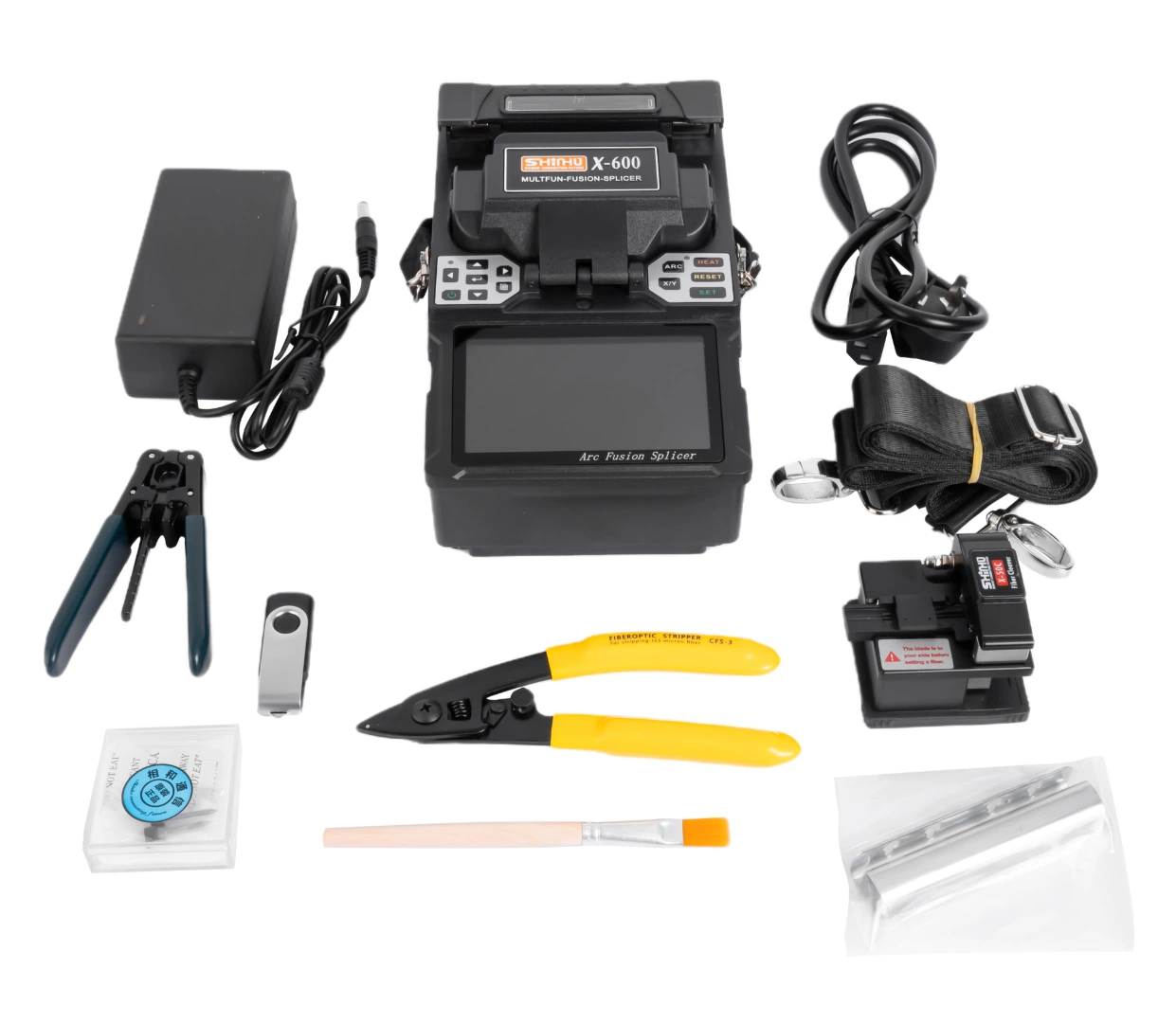 High quality/High cost performance  Handheld Mini FTTH Fiber Fusion Splicer Shinho X-600