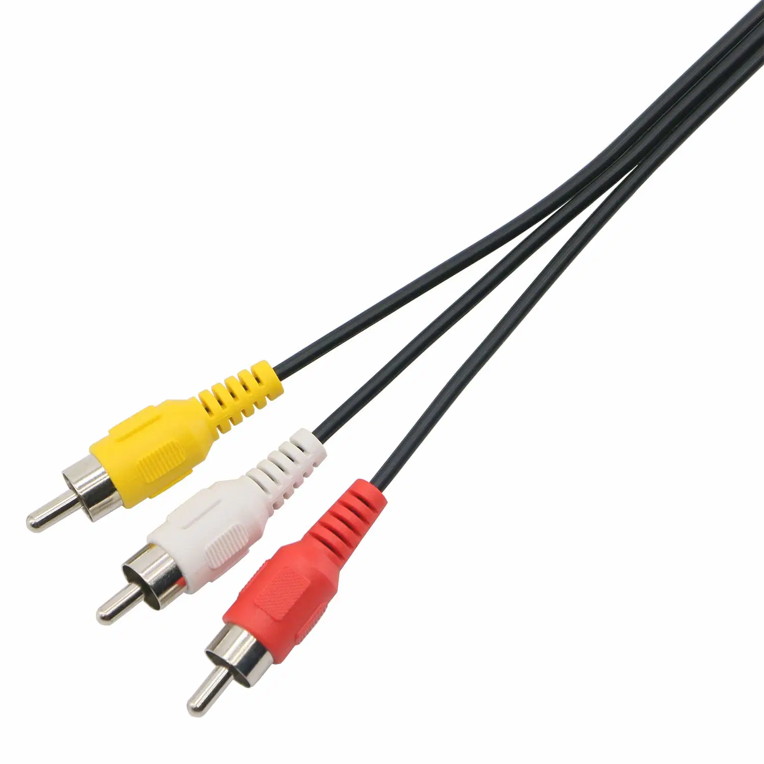 3 RCA Cable Audio Video Composite Male to Male DVD Cable