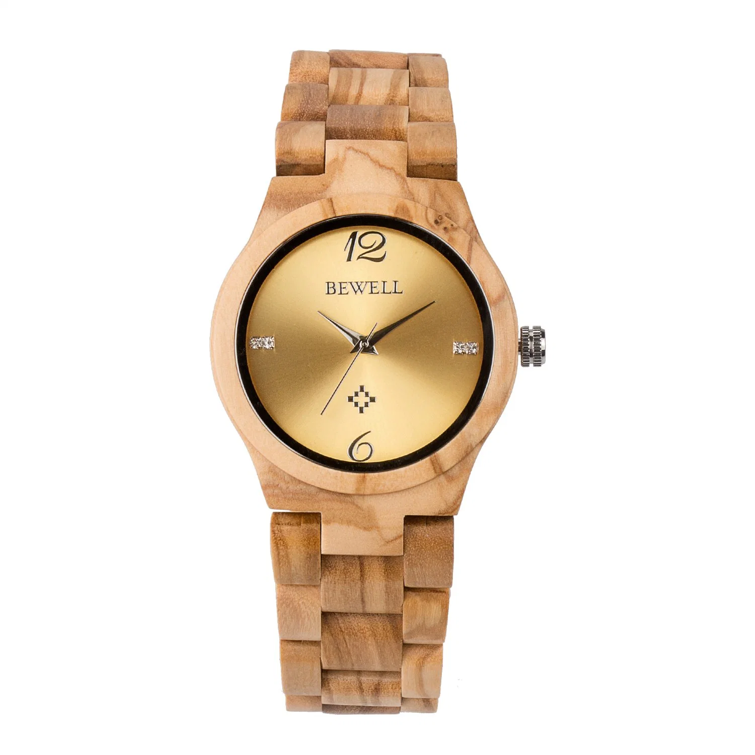 Drop Ship Wooden Watch Luxury Japan Movement Quartz Wristwatch 3 ATM Waterproof