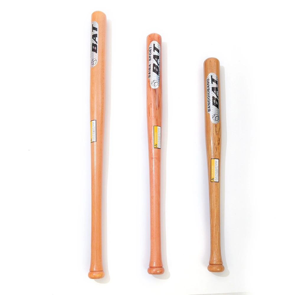 New Various Sizes Wooden Solid Hockey Stick Baseball Bat