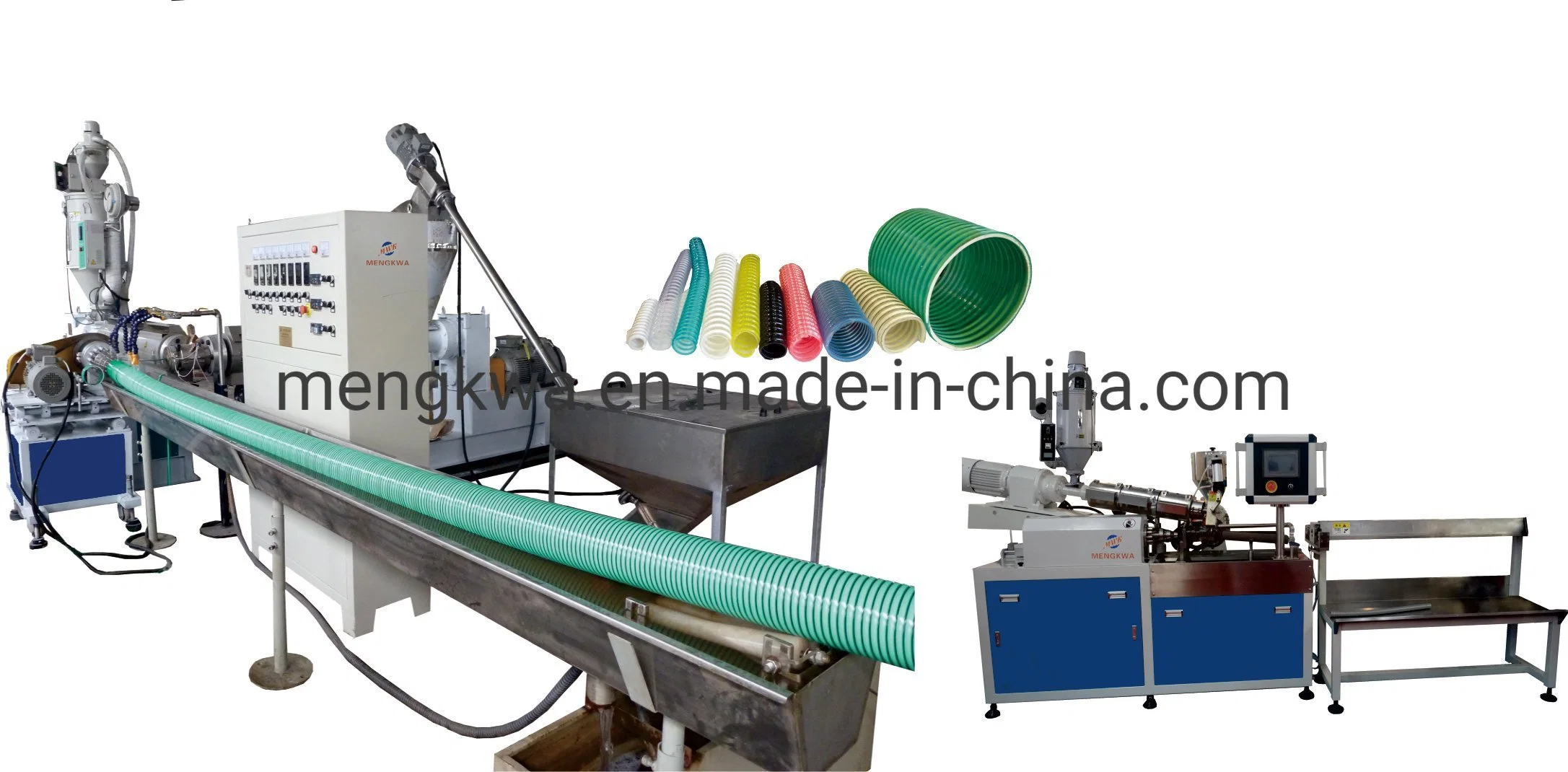 Flexible High/Low Temperature Water Helix PVC Suction Hose Production Line