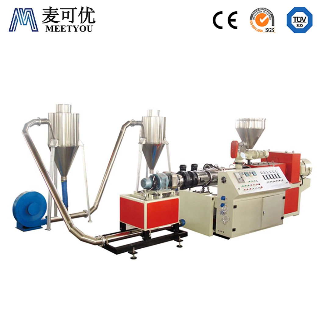 La Maquinaria China Pelletizer Meetyou película plástica multifuncional ACS-H800/120 gránulos de plástico de la línea de reciclaje de PVC plástico/máquina de peletización Granulator