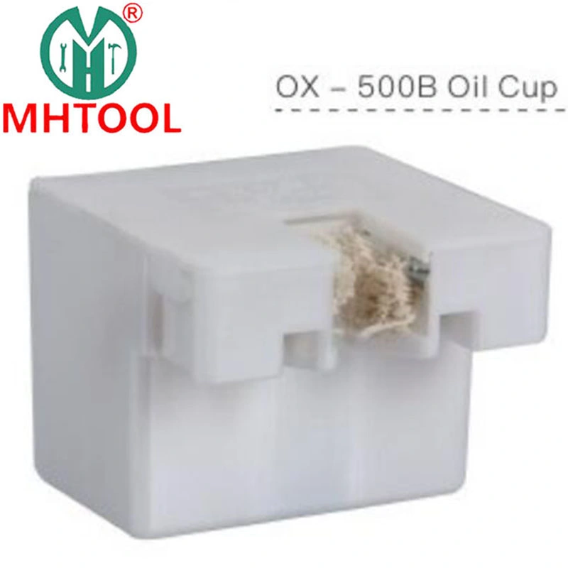 Ox-500A 500ml Oil Cup for Elevator Spare Parts Round Oil Cup Square Oil Collector for Elevator Counterweight