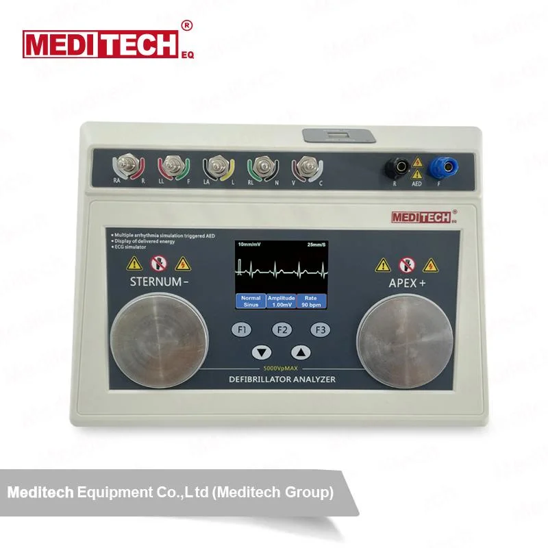 Testeur de l'ECG du Moniteur, DSA de l'analyseur du défibrillateur pour tous les défibrillateur automatique et manuel