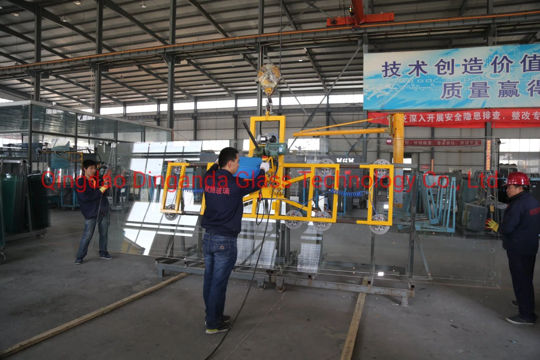 Professional Construction Lift Hoist Lifting Stone Slab Lifter Vacuum Glass Lifting Tool