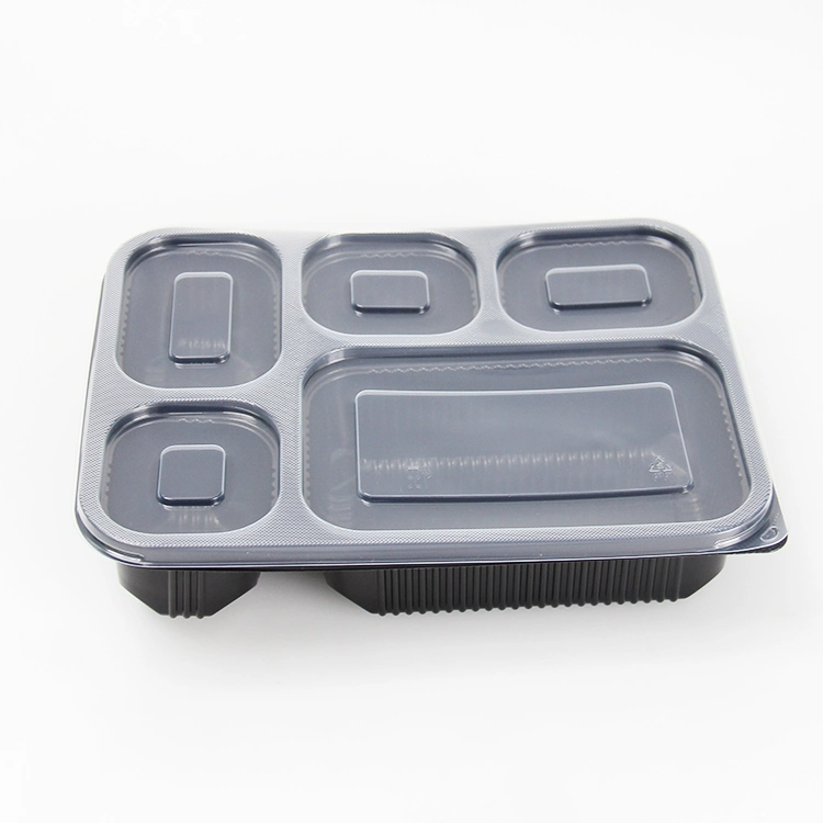 Al por mayor PP 1 a 7 compartimentos envases de Takeout Embalaje desechable Comida para llevar almuerzo Caja de plástico