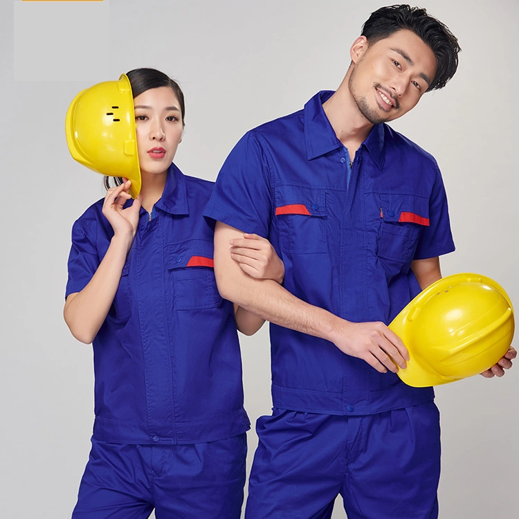 Kurze Ärmel Unisex Großhandel Shirts und Hosen Fabrik Industrial Workwear