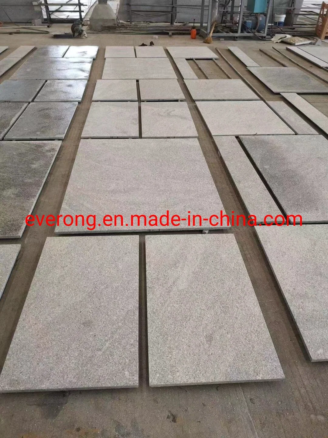 Polished New Fantasy Grey/Nero Santiago/Ash Grey Granite for Paving/Tiles/Flooring/Landscaping