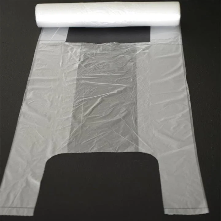 Single Layer Double Layer Coreless Garbage PE Plastic Bag on Roll Making Machine T Shirt Supermarket Bag Flat Bag PE Roll Bag Making Machine