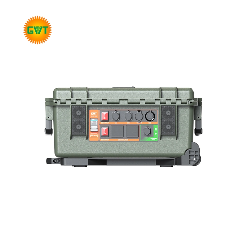 Outdoor Mobile Power Supply 7000kwh Portable Solar Generator Station Rechargeable Battery