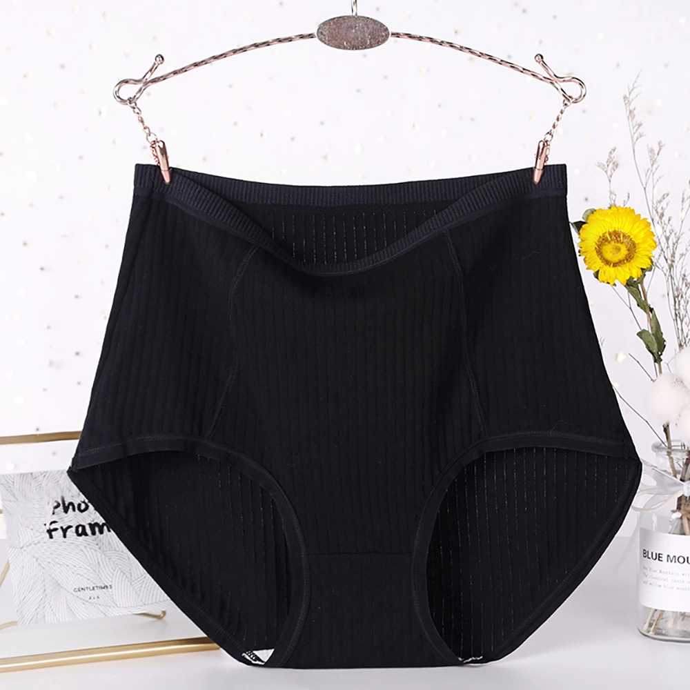 Women's Large Size Underwear Large Size Breathable Cotton Crotch Briefs High Waist Tuck in Enlarged Panty Women's 200kg Wearable Underwear