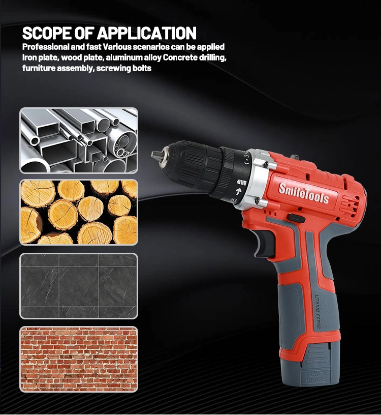 China Professional 500W Impact Power Hammer Three Function Rotary Hammer Drills Electric