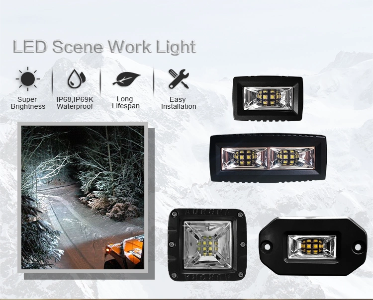 Auto LED Lights 2inch 20W LED Working Light