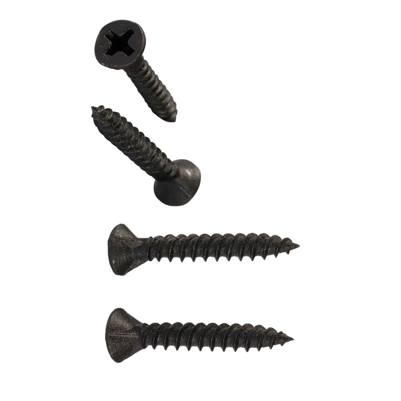 Drywall Screw Diamond Black Phosphate 2inch Fine or Coarse Thread 3.5*35mm