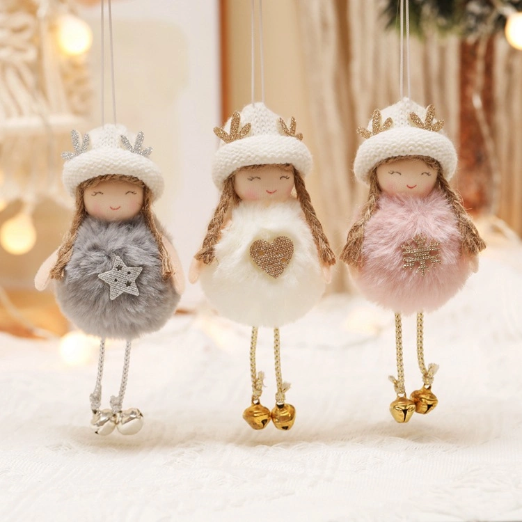 Arbre de Noël en peluche Pendentif Poupée charmant jouet pour cadeau de Noël