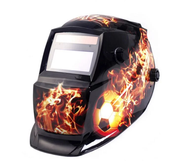 Casque de soudage à obscurcissement automatique à énergie solaire avec large champ de vision pour soudeur MIG TIG Arc Cap Mask (Fantôme de la mort)