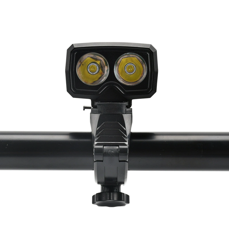 Brightenlux Multifunktions-Notfall 2 XPE LED Wiederaufladbares 5 Mode Fahrrad Leichte Aluminiumlegierung IP65 Wasserdichte Fahrrad-Licht-Set vorne