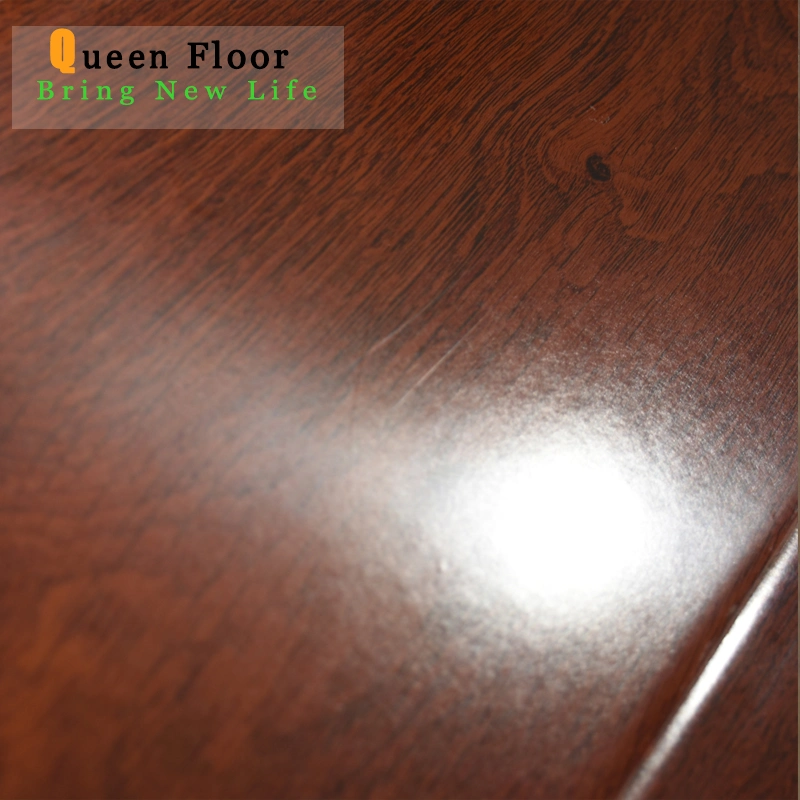 Wood Texture Surface Laminate Flooring Building Material with Waterproof AC3