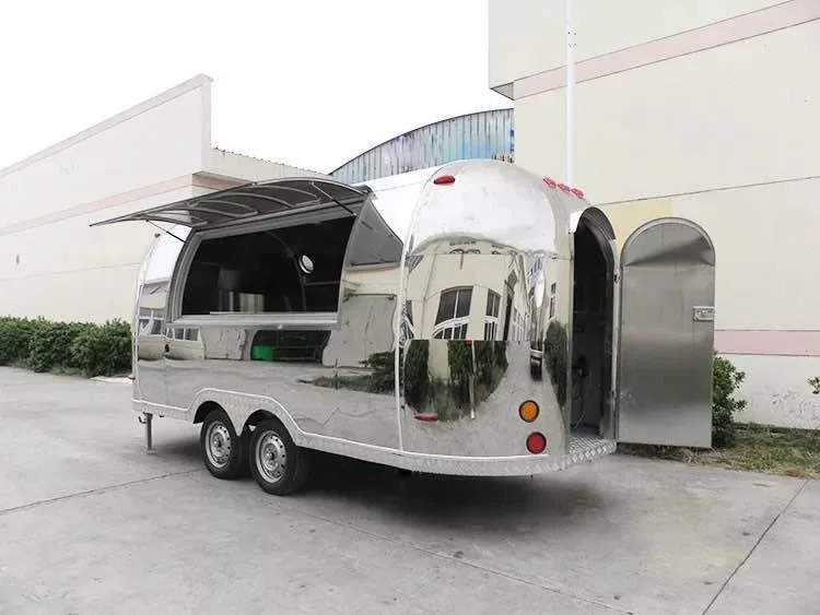 Custom Mini Ice Cream Food Trucks China Mobile Food Trailers