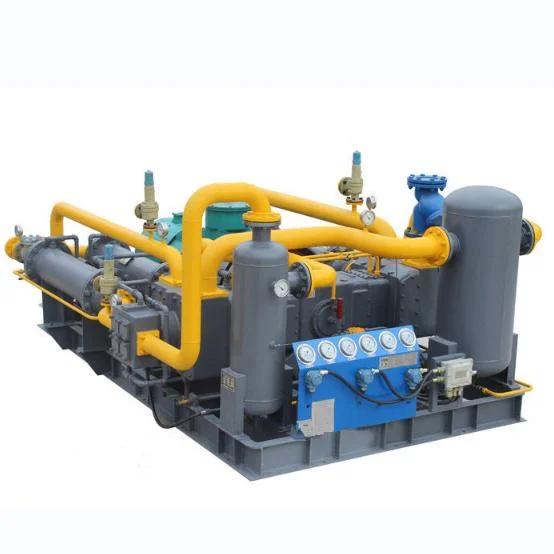 Helium Hydrogen Gas Compressor 200 Bar 350bar Air Booster Reciprocating Piston Compressor