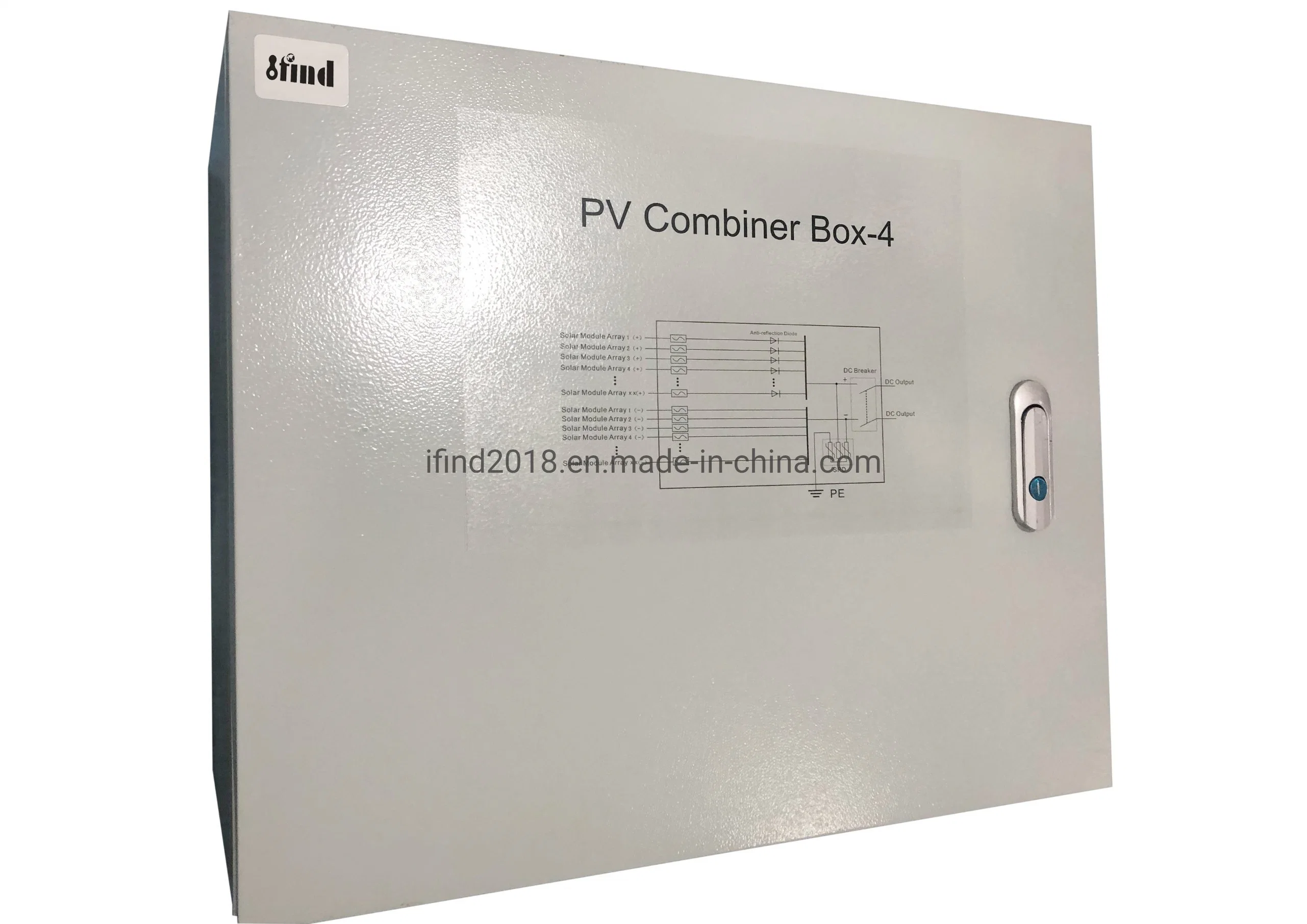 Caja de conexiones inteligentes China 12 entradas de protección contra sobretensiones de iluminación se utilizará para la Energía Solar Fotovoltaica caja combinadora