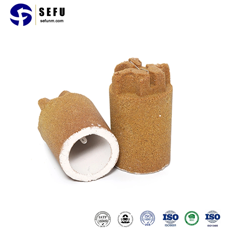 Carbon Cup Manufacturers Square Thermal Analysis Sample Cup for Test CE/C% Si%