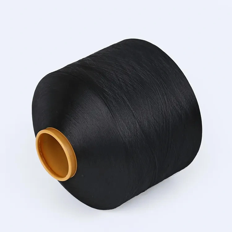 Factory Eco Friendly 100% Recycle Poly Grs DTY 150d Yarn 1/150 50g Polyester AA Grade Tshirt Yarn for Circular Knitting Socks