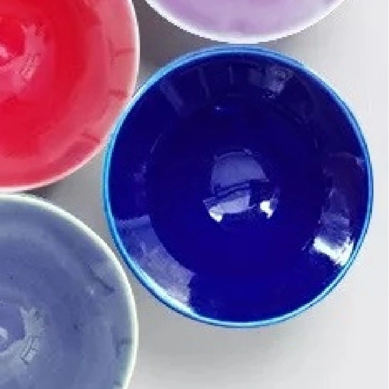 Wholesale/Supplier Pigment Glaze Stain Powder Coating Strong Mosaic Paint Dark Cobalt Blue Color