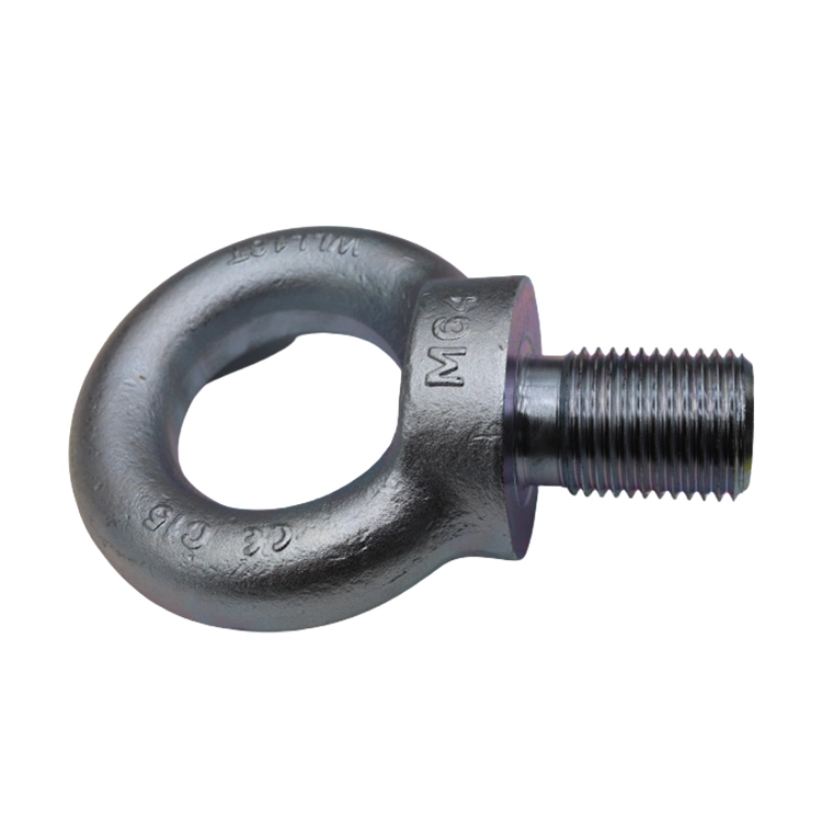 Hot Forging Galvanized Q235 Steel DIN 580 Lifting Eye Bolt with Good Service