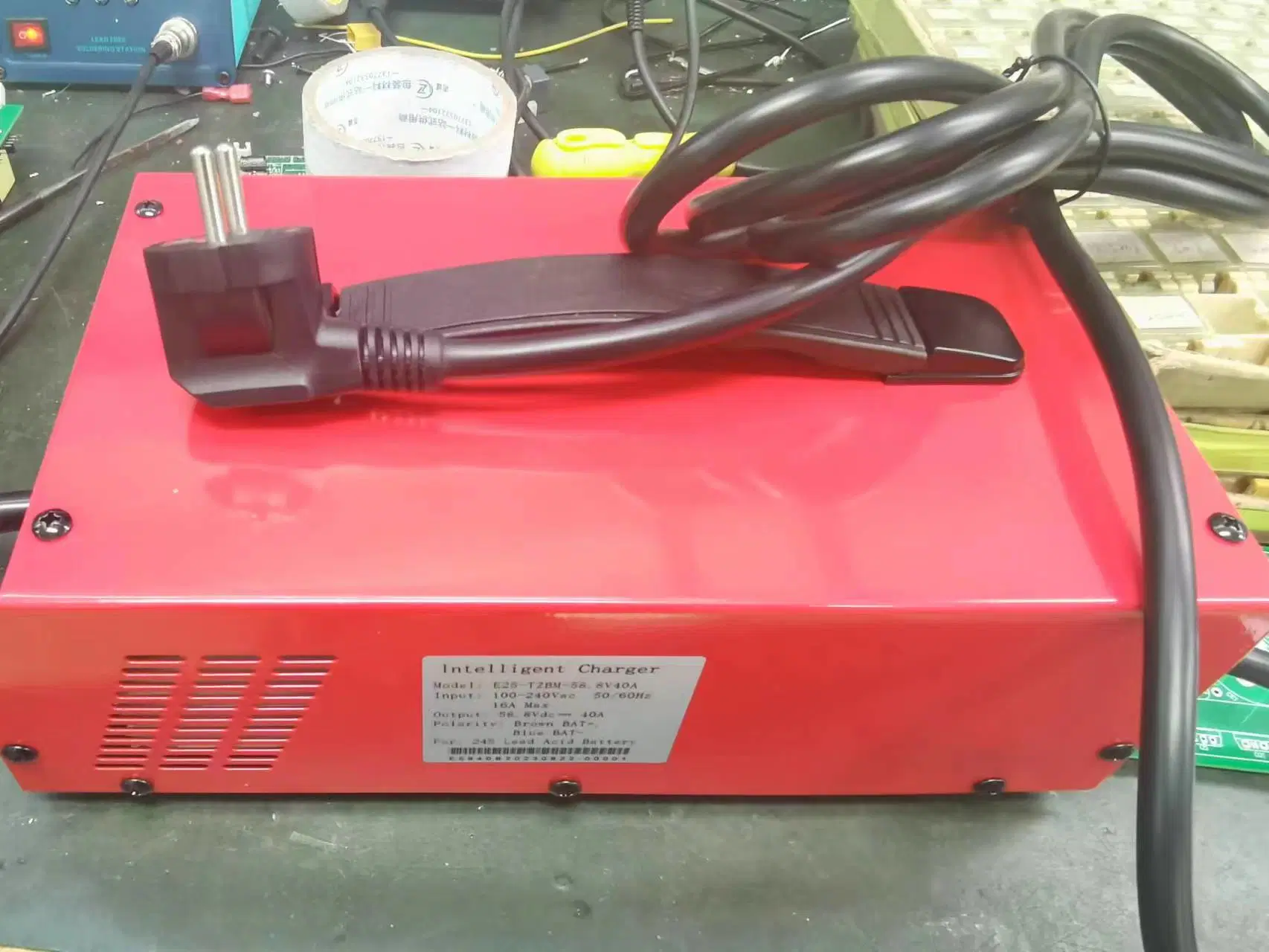 2500W 36V 50A 48V 40A Lithium Lead-Acid Battery Charger for Forklifts Trucks