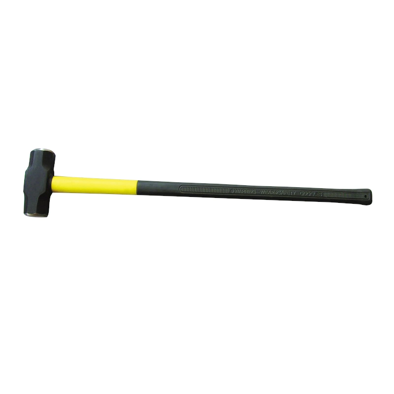 Double-Face Sledge Hammer with Fiberglass Handle