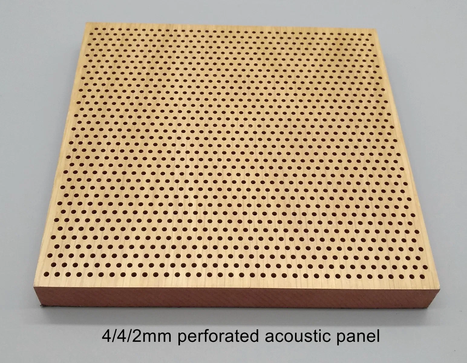 32/32/6mm Straight Perforated Acoustic Panel for Wall and Ceiling Sound Absorption Solution