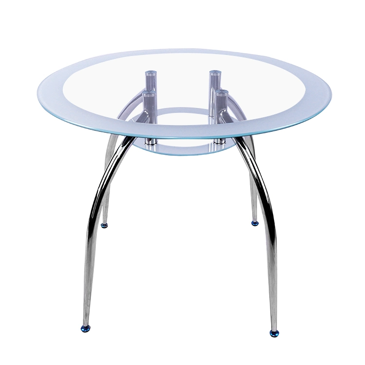 Promotional Dining Table Designs Double Glass Stylish Dining Table