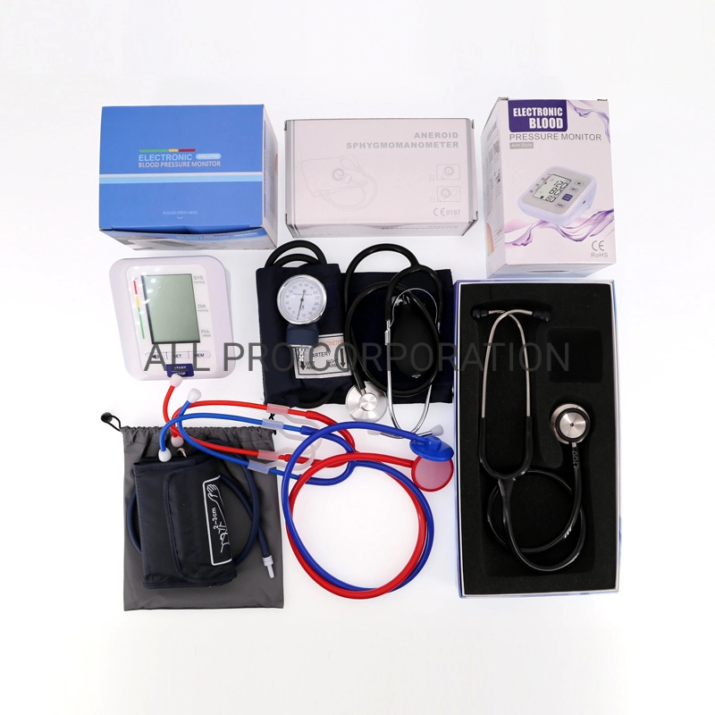 Manual Electronic Digital Blood Pressure Monitor Upper Arm Wrist Tensiometers Bp Cuff Gauge Aneroid Palm Type Sphygmomanometer Machine Kit