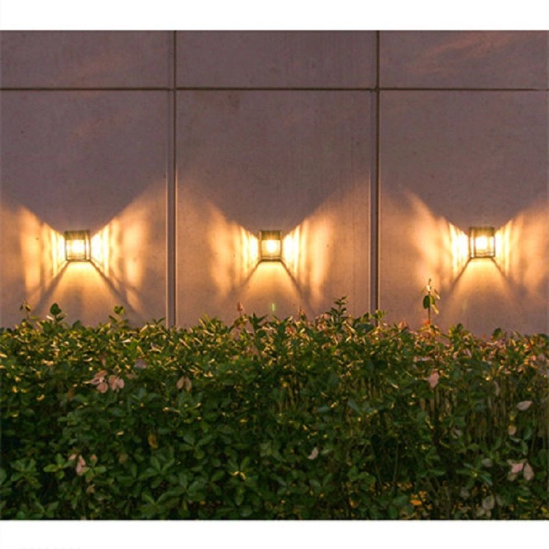 Интеллектуальная индуктивные настенные лампы освещения солнечной энергии на стену ландшафт лампы Домашнее освещение