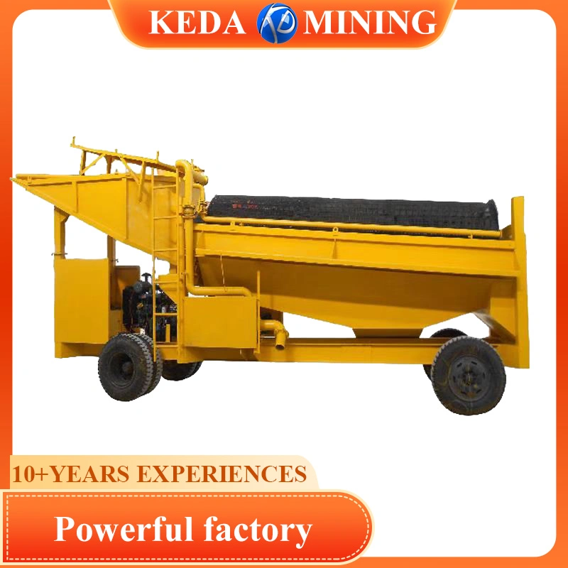 Gold Trommel Type Gold Mine Separating Machine