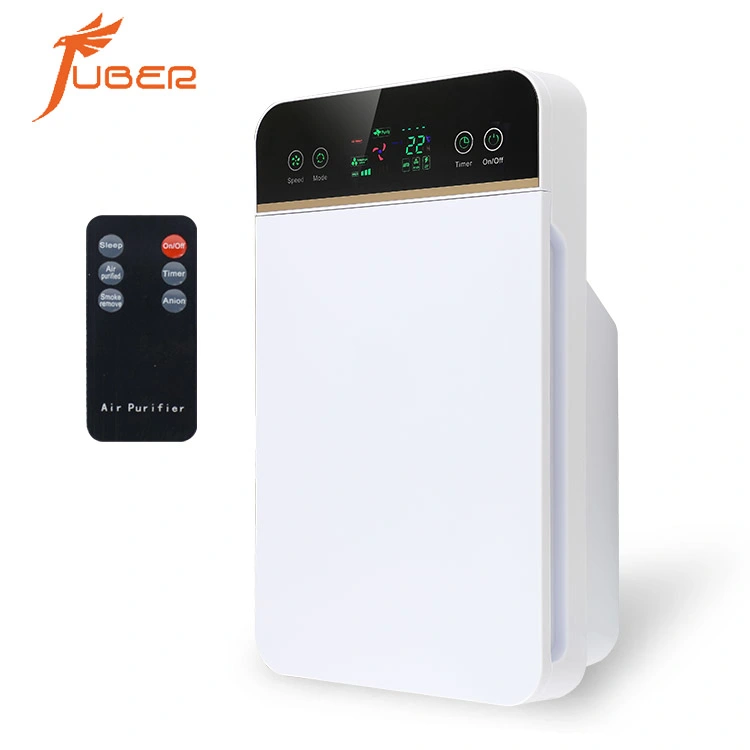 Juber High Quality Room Air Purifier HEPA 1 Year Warranty Multiple Filtration Touch Screen Air Cleaner