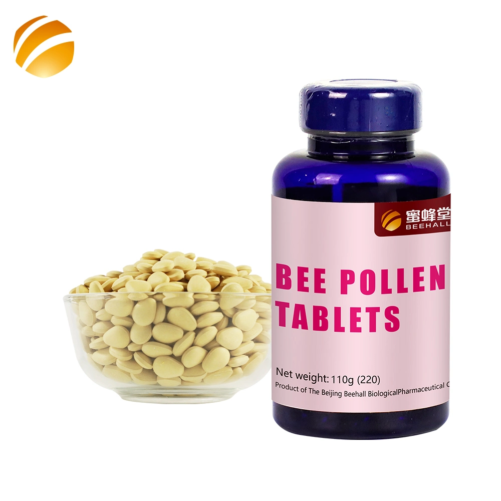 Beehall Gesundheit Lebensmittel Gute Qualität Natürliche Raw Bee Pollen Pillen