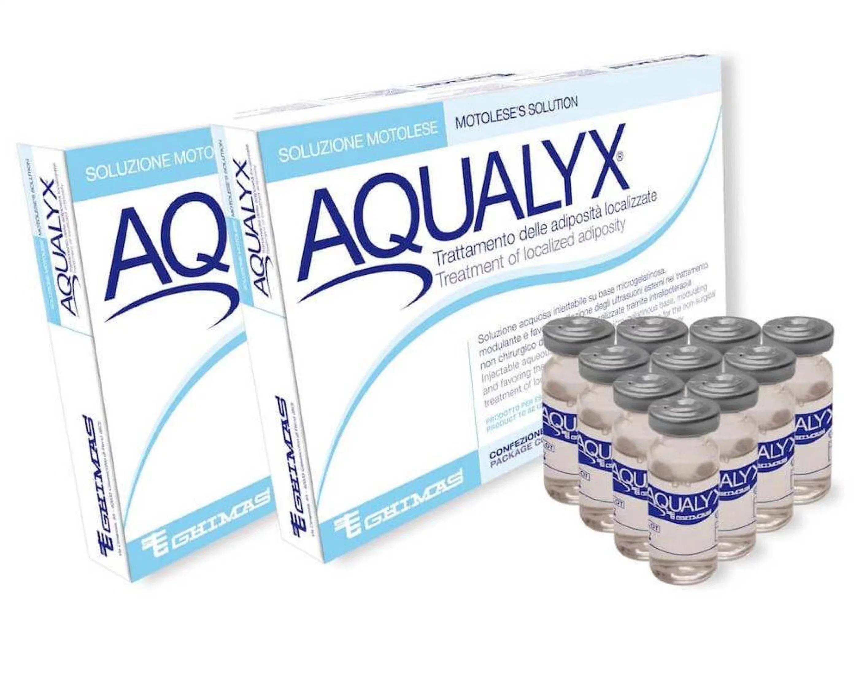 Neue Produkte Lipolab Kabelline Aqualyx Fett-Dissolver Injektionsprodukt mit Hochreine DC-Injektion zur Körperkalkung