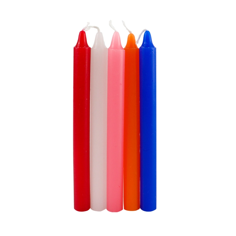 10 Colors 12inch Mini Stick Candles Spell Colored Taper Birthday Candles Set for Witchcraft